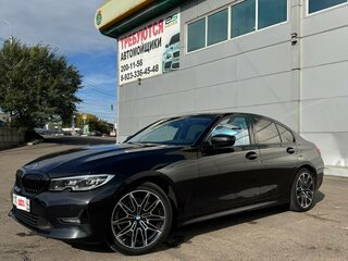 2019 BMW 3 серии 320d VII (G2x), чёрный, 3350000 рублей, вид 4