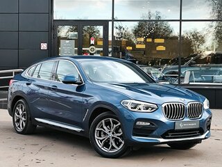2019 BMW X4 20d II (G02), синий, 3509000 рублей, вид 3