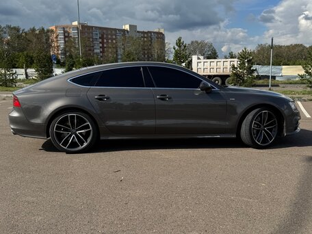 2012 Audi A7 I (4G), коричневый, 2490000 рублей, вид 2