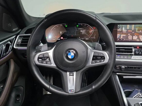 2022 BMW 4 серии 420d G22, G23, G26, чёрный - вид 9
