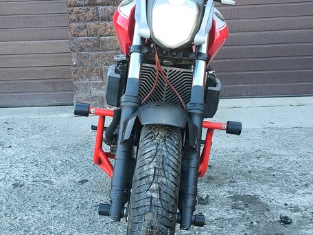 2008 Yamaha MT-03, красный, 365000 рублей, вид 2