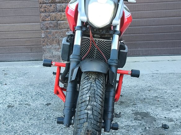 2008 Yamaha MT-03, красный, 365000 рублей - вид 1