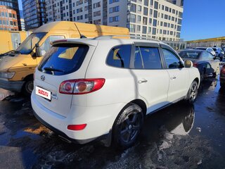 2010 Hyundai Santa Fe II Рестайлинг, белый, 1350000 рублей, вид 3