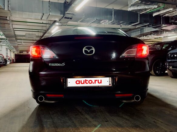 2008 Mazda 6 II (GH), пурпурный - вид 1
