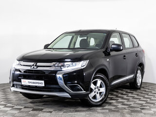2016 Mitsubishi Outlander III Рестайлинг 2, чёрный, 1409547 рублей, вид 1