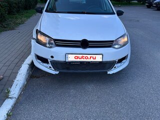 2010 Volkswagen Polo V, белый, 430000 рублей, вид 3