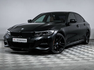 2021 BMW 3 серии 330i xDrive VII (G2x), чёрный, 3711013 рублей, вид 1