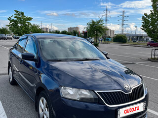 2014 Skoda Rapid I, синий, 700000 рублей, вид 3