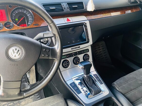 2008 Volkswagen Passat B6, синий, 520000 рублей - вид 14