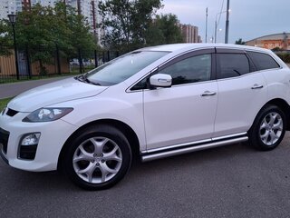 2010 Mazda CX-7 I Рестайлинг, белый, 930000 рублей, вид 2