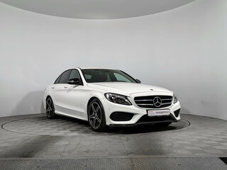 2017 Mercedes-Benz C-Класс 180 9G-TRONIC IV (W205), белый, 2250000 рублей, вид 3