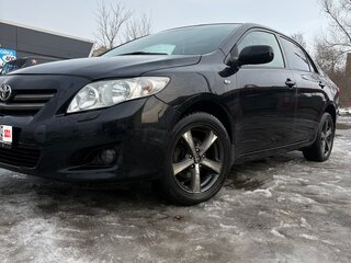2009 Toyota Corolla X (E140, E150), чёрный, 865000 рублей, вид 1