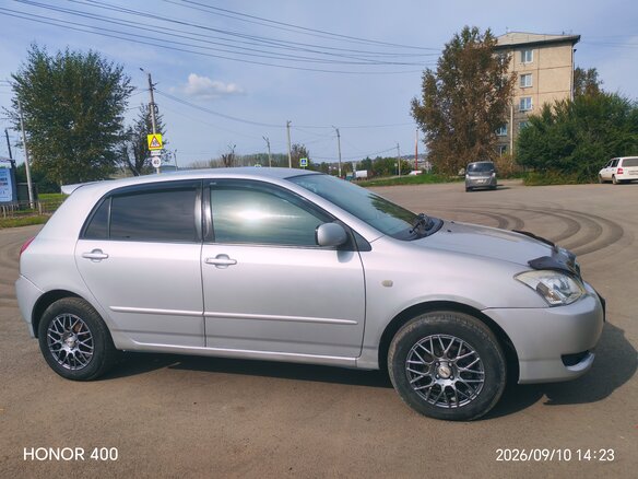 2003 Toyota Corolla Runx IX (E120, E130), серый, 530000 рублей - вид 3