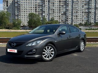 2011 Mazda 6 II (GH) Рестайлинг, серый, 1100000 рублей, вид 1