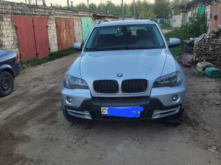2007 BMW X5 3.0si II (E70), серебристый, 1150000 рублей, вид 1