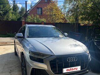 2019 Audi Q8 50 TDI I (4M), серебристый, 6700000 рублей, вид 1