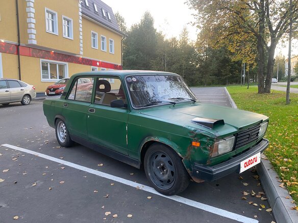 2009 Lada (ВАЗ) 2107, зелёный, 220000 рублей