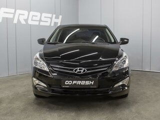 2014 Hyundai Solaris I Рестайлинг, чёрный, 910000 рублей, вид 3
