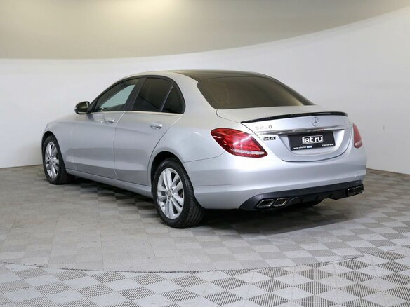 2016 Mercedes-Benz C-Класс 200 9G-TRONIC IV (W205), серебристый, 1899000 рублей - вид 6