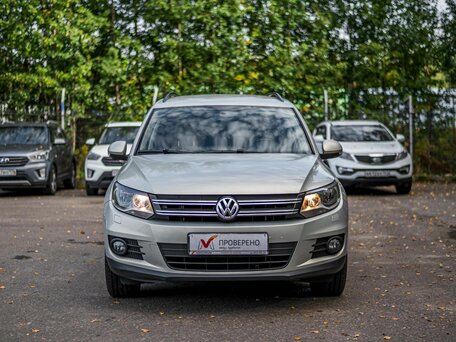 2013 Volkswagen Tiguan I Рестайлинг, серый, 1035000 рублей, вид 3