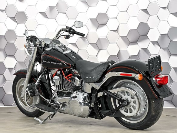 2006 Harley-Davidson Fat Boy, чёрный, 869000 рублей - вид 7
