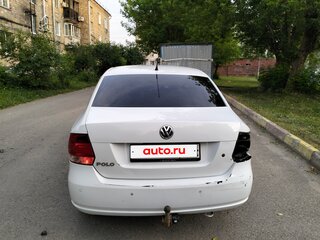 2014 Volkswagen Polo V, белый, 490000 рублей, вид 5