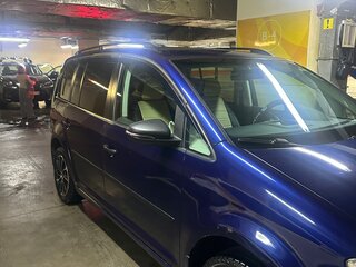 2010 Volkswagen Touran I Рестайлинг, синий, 790000 рублей, вид 5