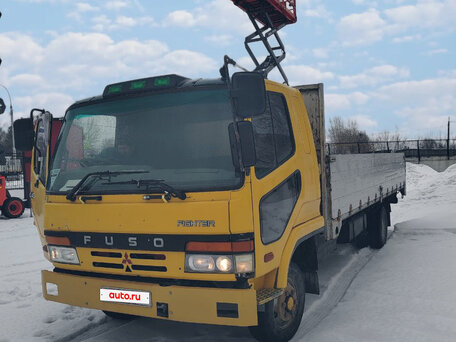 1996 Fuso (Mitsubishi) Fighter, жёлтый, 1900000 рублей, вид 3