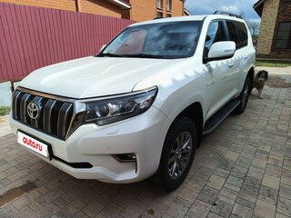 2019 Toyota Land Cruiser Prado 150 Series Рестайлинг 2, белый, 5500000 рублей, вид 1