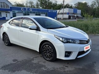 2014 Toyota Corolla XI (E160, E170, E180), белый, 1320000 рублей, вид 3