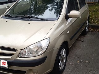2007 Hyundai Getz I Рестайлинг, бежевый, 520000 рублей, вид 1