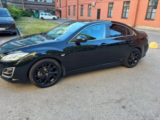 2011 Mazda 6 II (GH) Рестайлинг, чёрный, 1300000 рублей, вид 5