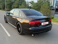 2015 Audi A8 Long III (D4) Рестайлинг, чёрный - вид 7