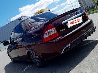 2012 Lada (ВАЗ) Priora I, пурпурный, 595000 рублей, вид 3