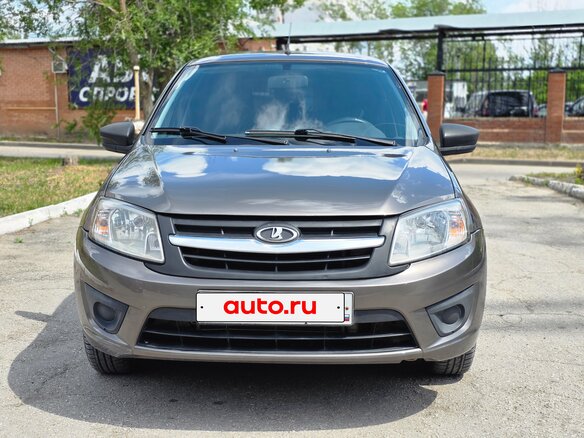 2015 Lada (ВАЗ) Granta I, коричневый, 499000 рублей - вид 1
