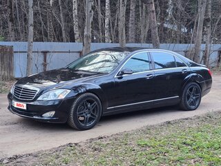 2005 Mercedes-Benz S-Класс 500 Long V (W221), чёрный, 630000 рублей, вид 5