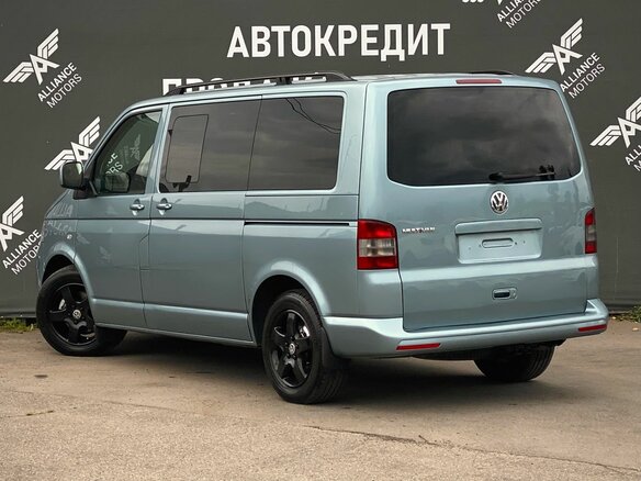 2007 Volkswagen Multivan T5, голубой, 1865000 рублей - вид 4