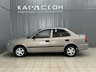 2008 Hyundai Accent ТагАЗ II, бежевый, 439000 рублей, вид 5