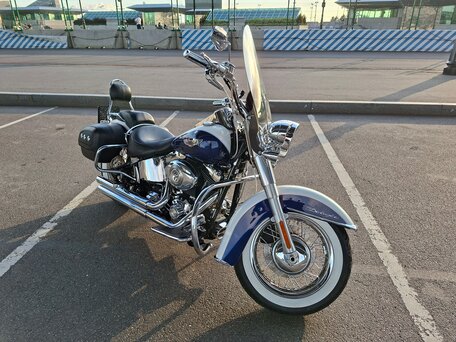 2007 Harley-Davidson Softail Deluxe, белый, 1450000 рублей, вид 5