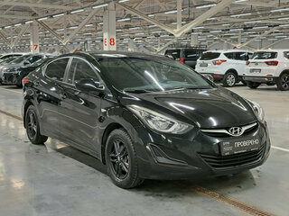2015 Hyundai Elantra V (MD) Рестайлинг, чёрный, 1040000 рублей, вид 3