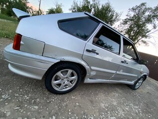 2008 Lada (ВАЗ) 2114, серебристый, 90000 рублей, вид 5