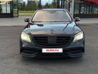 2017 Mercedes-Benz Maybach S-Класс 450 I (X222) Рестайлинг, чёрный, 3350000 рублей, вид 2