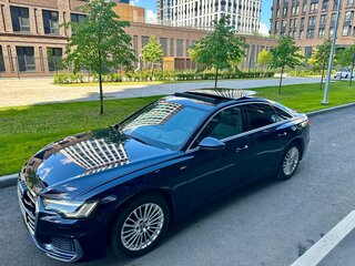 2020 Audi A6 40 TDI V (C8), синий, 3750000 рублей, вид 1