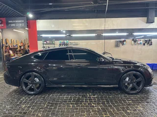 2014 Audi A7 I (4G) Рестайлинг, чёрный, 3000000 рублей, вид 5