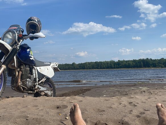 2001 Suzuki Djebel 250, белый, 270000 рублей - вид 5