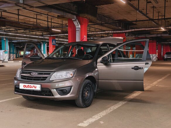 2018 Lada (ВАЗ) Granta I, коричневый, 515000 рублей - вид 8