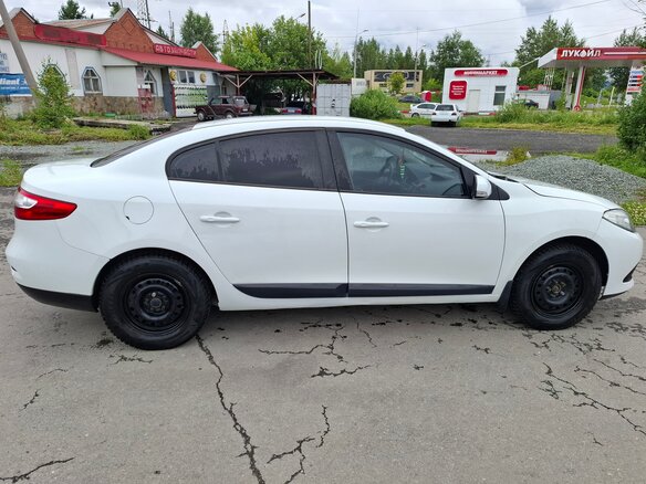 2014 Renault Fluence I Рестайлинг, белый - вид 1