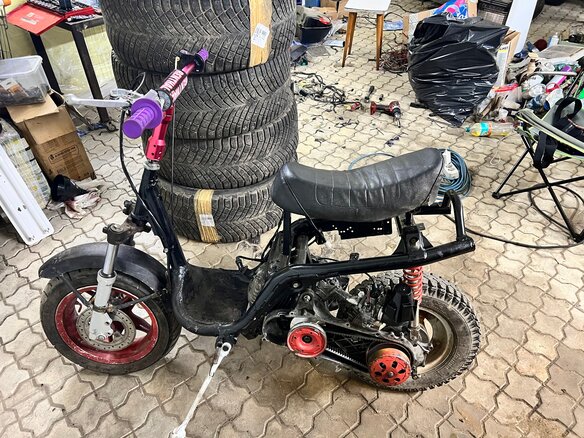 2003 Honda Lead 100, чёрный, 40000 рублей - вид 1
