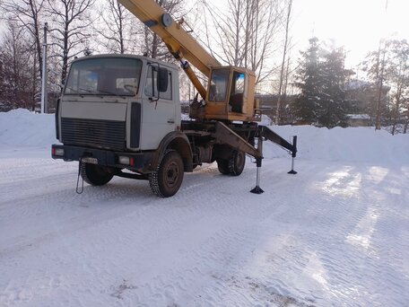 2003 МАЗ Автокраны, серый, 1000000 рублей, вид 1
