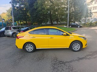 2018 Hyundai Solaris II, жёлтый, 570000 рублей, вид 2
